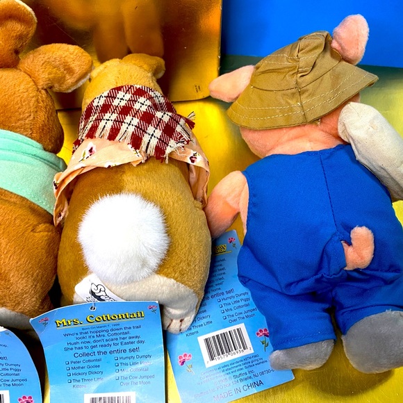 PETER RABBIT 1998 NWT PETER COTTONTAIL’S FAIRYTALE FRIENDS CVS PLUSH STUFFINS - Picture 15 of 16